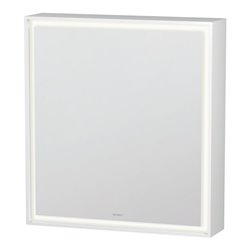 Duravit Spanplattenschraube m Waschp.-Bel. L-Cube 65x15,5x70cm, LED, w, Anschl re, we. ma