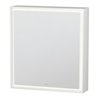 Duravit Spanplattenschraube m Waschp.-Bel. L-Cube 65x15,5x70cm, LED, w, Anschl re, we. ma