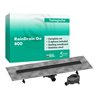 hansgrohe Komplettset DR RainDrain Go 800 rücks.beflies.Stand./flache Instal.MSW