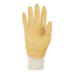 KCL Handschuhe Monsun 105 Nitril mit Strickbund curry