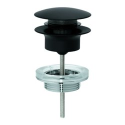 Grohe Ablaufgarnitur für Waschtische 29510 mit Druckstopfen phantom black