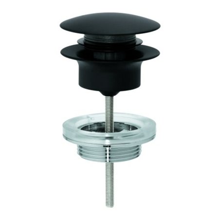 Grohe Ablaufgarnitur für Waschtische 29510 mit Druckstopfen phantom black