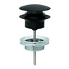 Grohe Ablaufgarnitur für Waschtische 29510 mit Druckstopfen phantom black