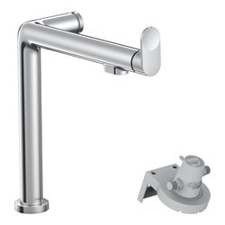 hansgrohe Spültisch-Einhebelmischer Aqittura M91 1jet, ohne Filter, chrom