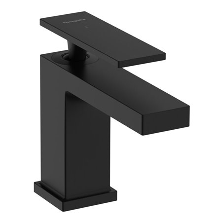 hansgrohe Standventil Tecturis E Ausl. 122mm, mit Hebelgriff, mattschwarz