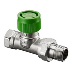 Oventrop Thermostatventil Baureihe AZ V DN 20, Durchgang, Messing vernickelt