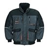 Terratrend Job Pilotenjacke dunkelgrau/schwarz