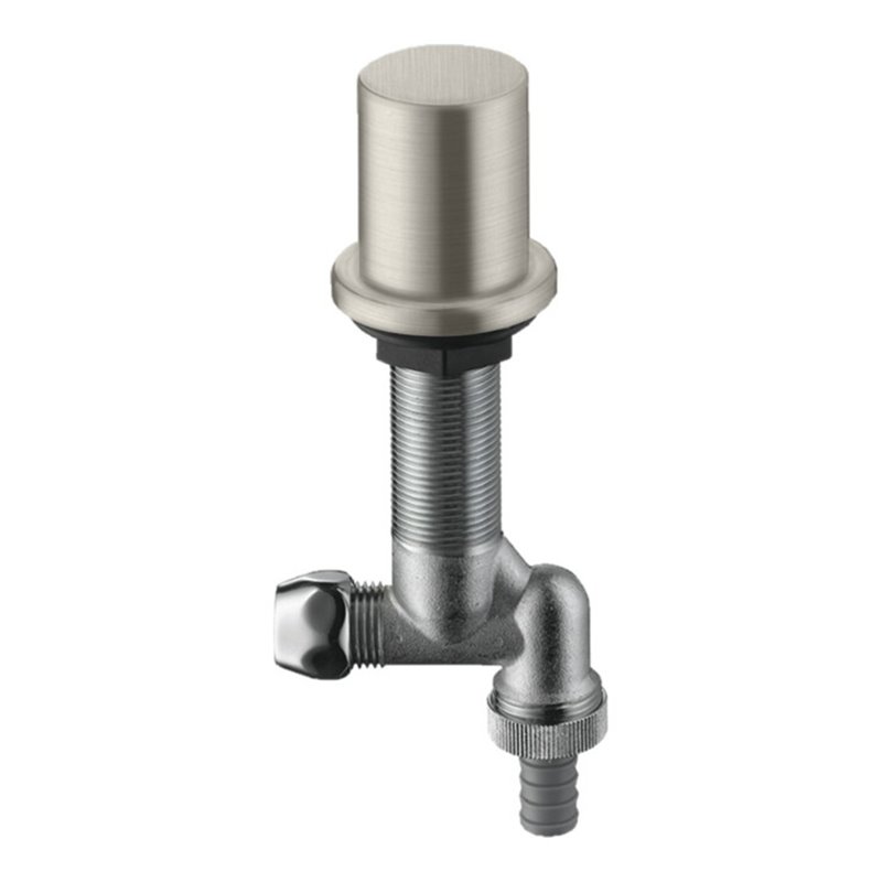 hansgrohe Küchen-Absperrventil Axor m Rückflussverhinderer, Edelstahl-Optik