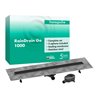 hansgrohe Komplettset DR RainDrain Go 1000 rücks.beflies.Stand./flache Instal.MSW