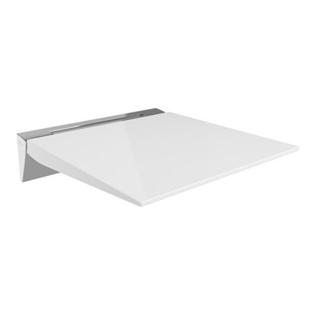 V&B Duschklappsitz Vicare Universal 35,5x37cm, Aluminium