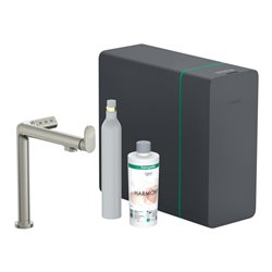 hansgrohe Spültisch-Einhebelmischer Aqittura M91 SodaSys 240, 1j, Start Set, ED