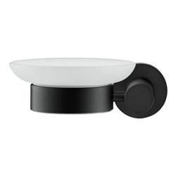 Duravit Seifenschale D-Code 13,5x12cm, Gl. we. ma, Sch li, sw matt