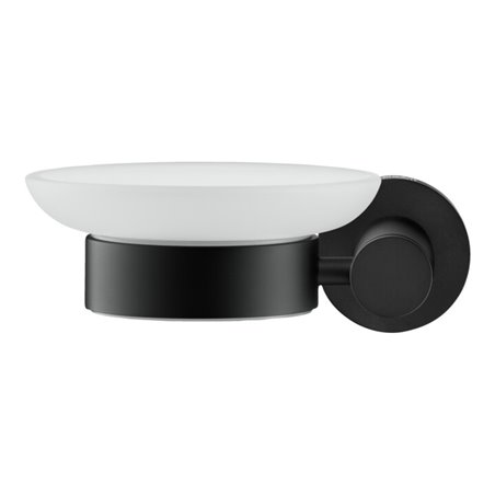 Duravit Seifenschale D-Code 13,5x12cm, Gl. we. ma, Sch li, sw matt