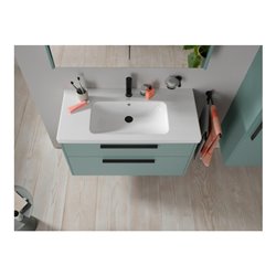 Duravit Seifenschale D-Code 13,5x12cm, Gl. we. ma, Sch li, sw matt