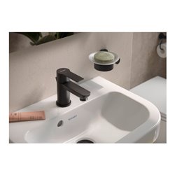 Duravit Seifenschale D-Code 13,5x12cm, Gl. we. ma, Sch re, sw matt