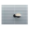 Duravit Seifenschale D-Code 13,5x12cm, Gl. we. ma, Sch re, sw matt