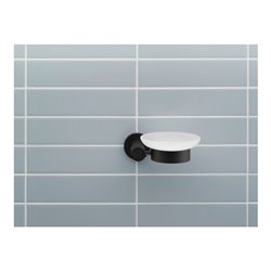 Duravit Seifenschale D-Code 13,5x12cm, Gl. we. ma, Sch re, sw matt
