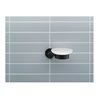 Duravit Seifenschale D-Code 13,5x12cm, Gl. we. ma, Sch re, sw matt