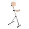 Kappes Stehhilfe ErgoPlus alufarbenes Gestell mit Rückenlehne