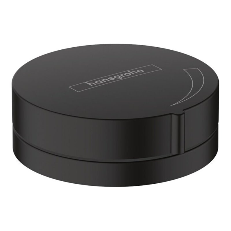 hansgrohe Geräteabsperrventil F21 rund, mattschwarz