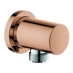 Grohe Wandanschlussbogen Rainshower 1/2', runde Rosette, warm sunset