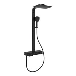 V&B Duschsystem Infinity Showers 413x1055x561mm, eck., Wandmont., ma bla