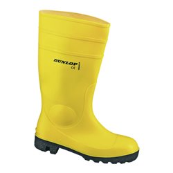 Dunlop Protomaster Gummistiefel gelb