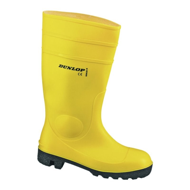 Dunlop Protomaster Gummistiefel gelb