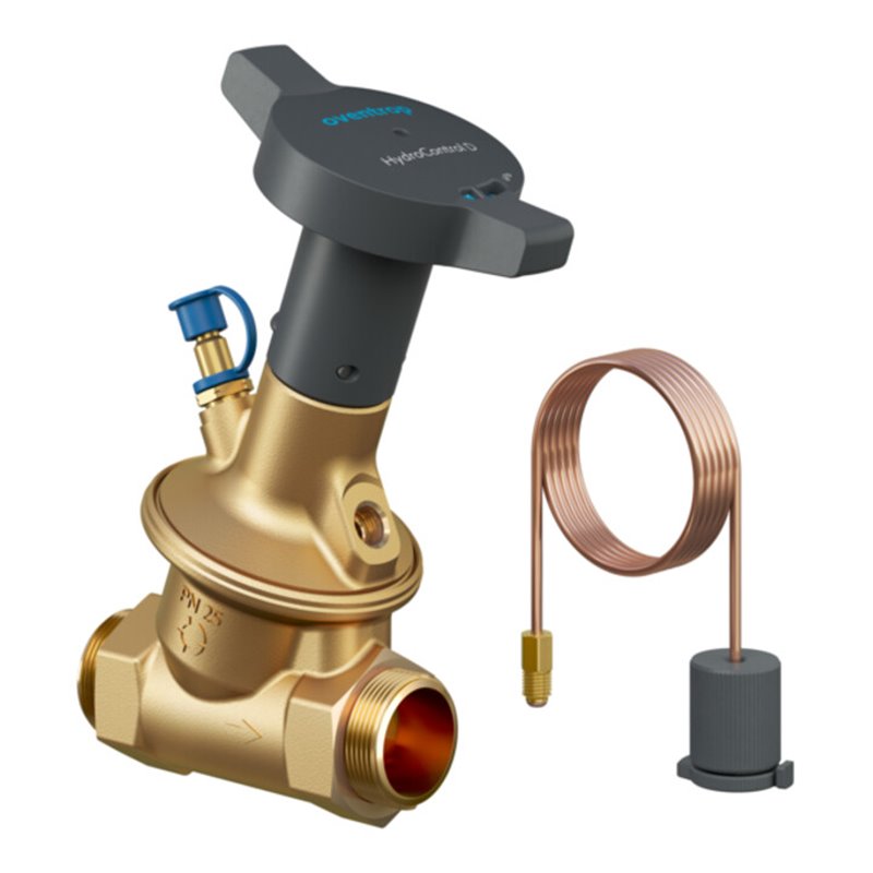 Oventrop Strangregulierventil Hydrocontrol D DN 32, Rp 1 1/4, PN 16, beids. AG, MS