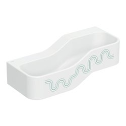 Geberit Spiel/Waschlandschaft Bambini 90cm, 2 WP, tief. B li, w-a, grün / grün