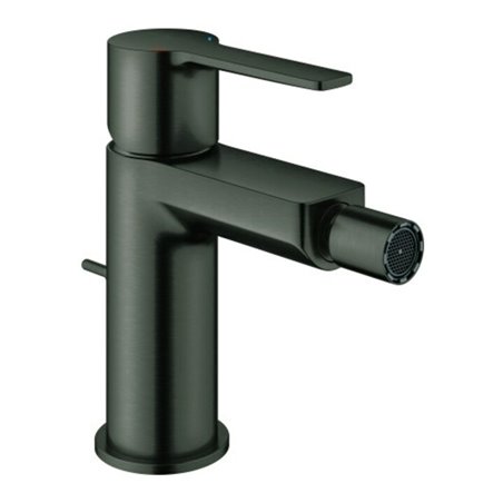 Grohe Bidet-Einhebelmischer Lineare 1/2', Abl.garn, hard graphite gebürstet