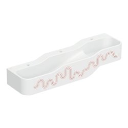 Geberit Spiel/Waschlandschaft Bambini 140cm, 3 WP, tief. B L, w-a, k.rot / or.