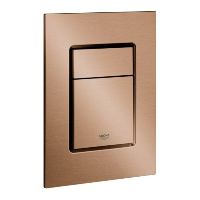 Grohe Abdeckplatte Skate Cosmopolitan S w sunset gebürstet, senkrechte Montage