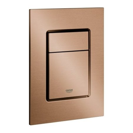 Grohe Abdeckplatte Skate Cosmopolitan S w sunset gebürstet, senkrechte Montage