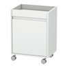 Duravit Rollcontainer Ketho 50x36x67cm, Tür links, weiß matt