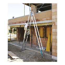 ZARGES Kombi-Steh-Schiebeleiter Combimaster Plus X