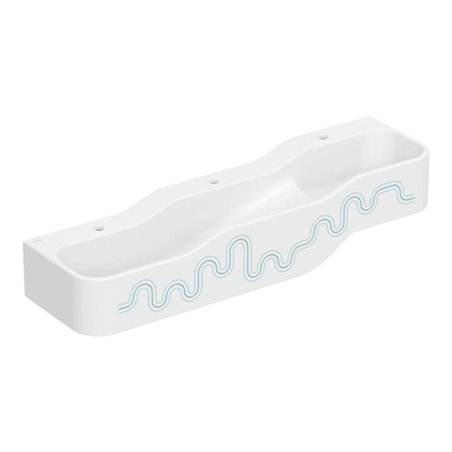 Geberit Spiel/Waschlandschaft Bambini 140cm, 3 WP, tief. B L, w-a, blau / blau