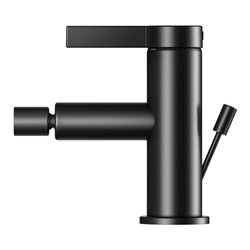 Keuco Einhebelmischer für Bidet IXMO 59509 m.Zug.-Ablgrt. Pure, Rosette r/e sw