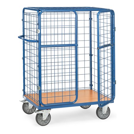 fetra Paketwagen 848+ 3D DG-Wände DF-Türen Dach, Tragkraft 600kg, TPE-Reifen