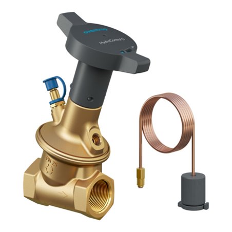 Oventrop Strangregulierventil Hydrocontrol D DN 32, Rp 1 1/4, PN 25, beids. IG, MS