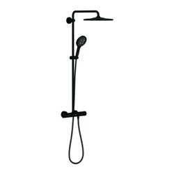 Grohe Duschsystem Rainshower SmartActive 310 22119 mit Thermostat phantom black