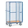 fetra Paketwagen 858+ 3 DG-Wände DF-Türen, Tragkraft 600kg, TPE-Reifen
