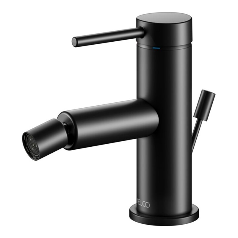 Keuco Einhebelmischer für Bidet IXMO 59509 m.Zug.-Ablgrt. Soft, Rosette r/e sw