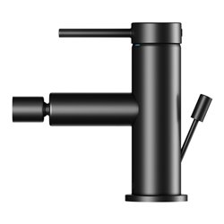 Keuco Einhebelmischer für Bidet IXMO 59509 m.Zug.-Ablgrt. Soft, Rosette r/e sw