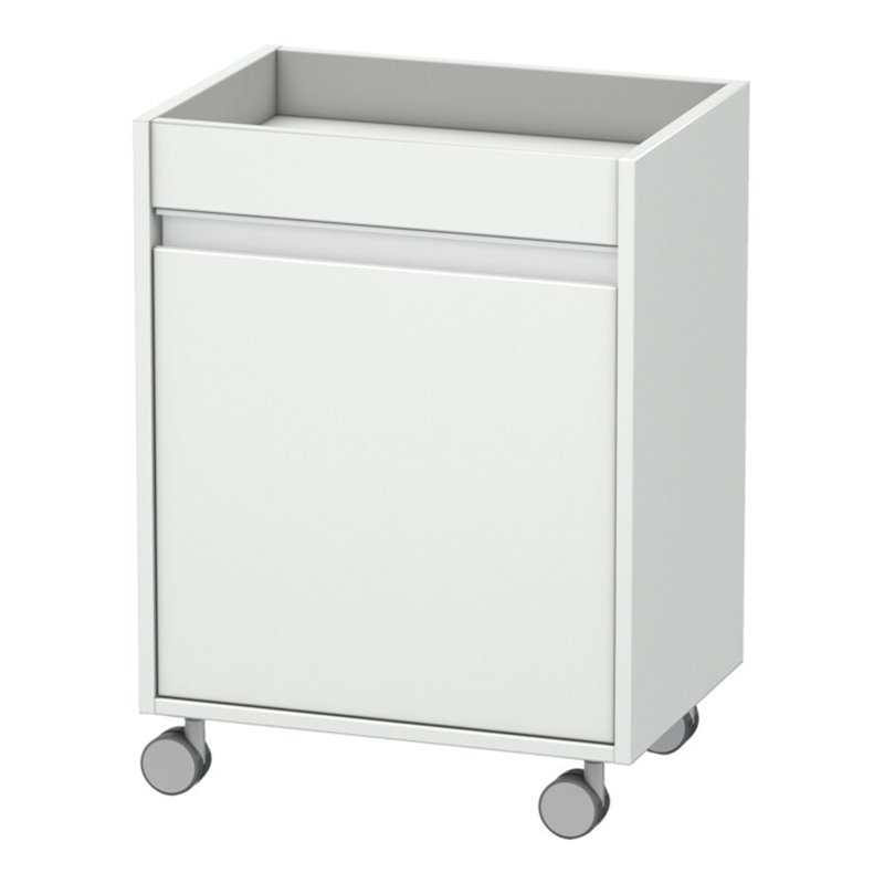 Duravit Rollcontainer Ketho 50x36x67cm, Tür rechts, weiß matt