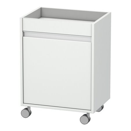 Duravit Rollcontainer Ketho 50x36x67cm, Tür rechts, weiß matt