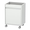 Duravit Rollcontainer Ketho 50x36x67cm, Tür rechts, weiß matt