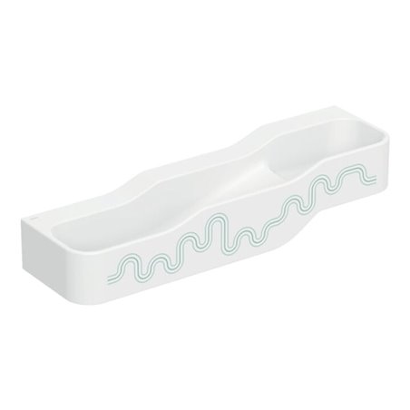 Geberit Spiel/Waschlandschaft Bambini 140cm, 3 WP, tief. B L, w-a, grün / grün