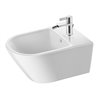 Duravit Wand-Bidet D-Neo 37x54cm, m Hahnl., ÜL, Hahnloch, weiß
