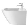 Duravit Wand-Bidet D-Neo 37x54cm, m Hahnl., ÜL, Hahnloch, weiß